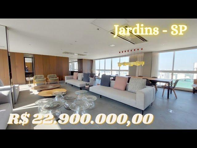 CO00341- R$ 22.900.000,00 - Cobertura à venda - Jardins - São Paulo