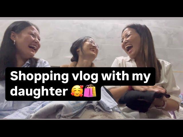 City walk// Shopping ️//With my daughter//Tibetan vlogger//