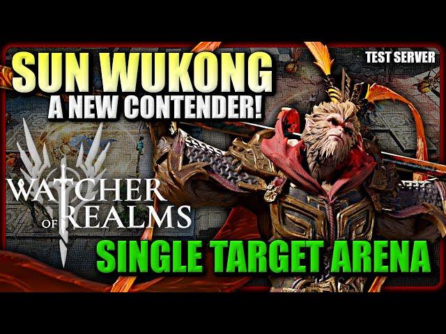 Will Sun WuKong Shift the STA Meta? Let's find out! Arena Guide | Watcher of Realms - TEST SERVER