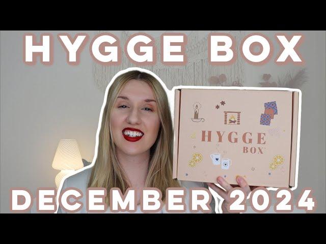 SO COZY FOR THE HOLIDAYS  | Hygge Box | December 2024