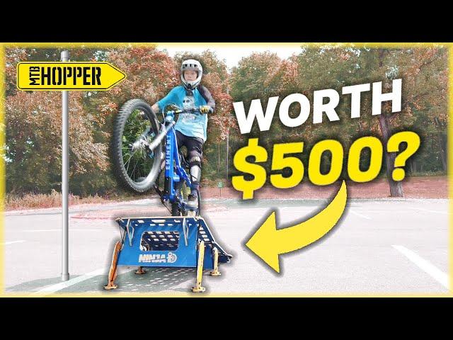 IS THIS FOLDING MTB RAMP WORTH $500? - Ninja MTB Hopper Coach Review