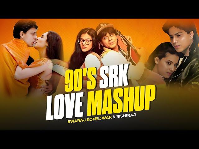 90's SRK Love Mashup | Swaraj Komejwar & Rishiraj Visuals | LoFi Chillout