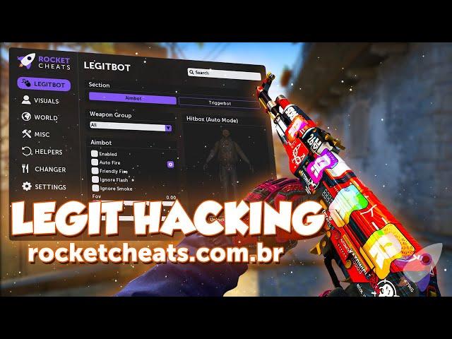 CS:GO LEGIT HACKING RUMO AO GLOBAL (rocketcheats.com.br)