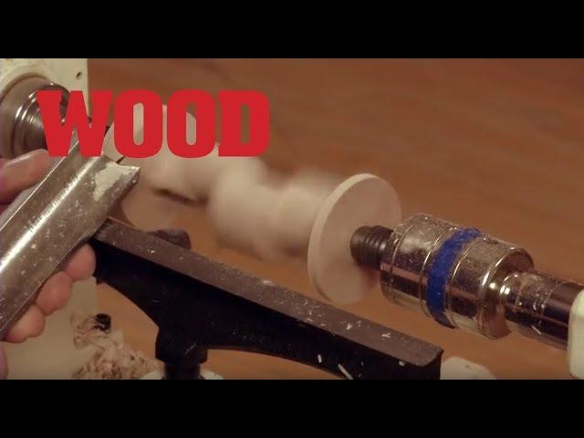 Turning an Offset Candlestick - WOOD magazine