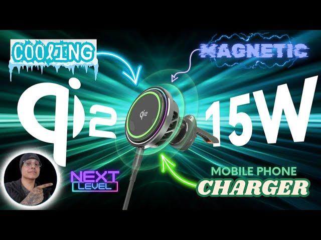 Qi2 Magnetic Charger WITH COOLER !!! | MINIX MCC01 | Review Video HarryWT