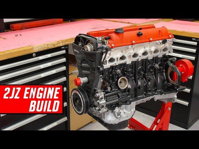 Toyota 2JZ Engine Build - Full Start to Finish