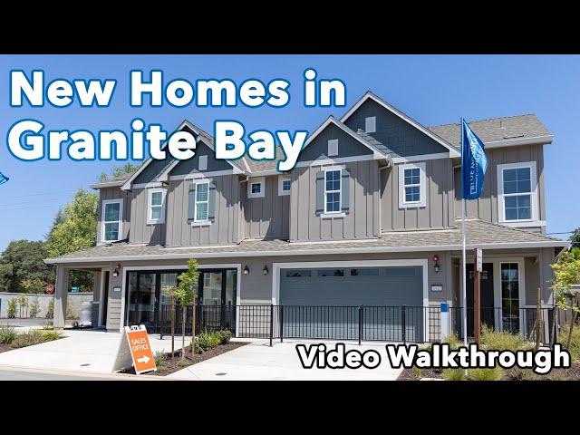 New Homes in Granite Bay || Carnelian by Blue Mountain Communities || Lupine Plan Tour