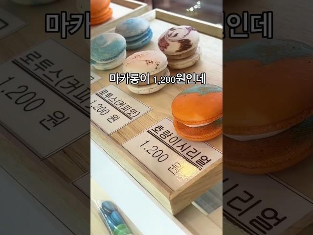 시간이 멈춘 마카롱!!! 하나 가격이 1080원?