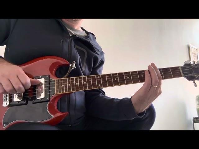 Paris 1970 intro - Black Sabbath - guitar cover