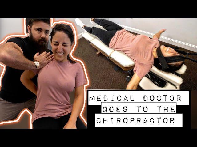 MEDICAL DOCTOR *Nervously* Chooses Y-Strap CHIROPRACTIC for Her Back Pain