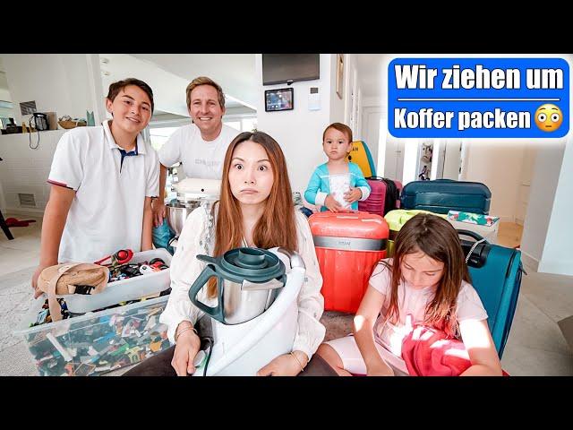 Wir ziehen um  Mit 4 Kindern & Hund Koffer packen & Tschüss! Mamiseelen