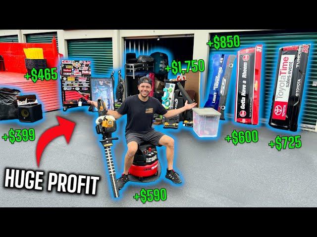 Buying Cheap Auction Storage Unit For A HUGE Profit!