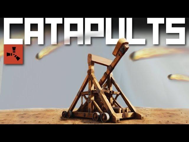 Explosive and Incendiary Boulder Catapult - Rust Update