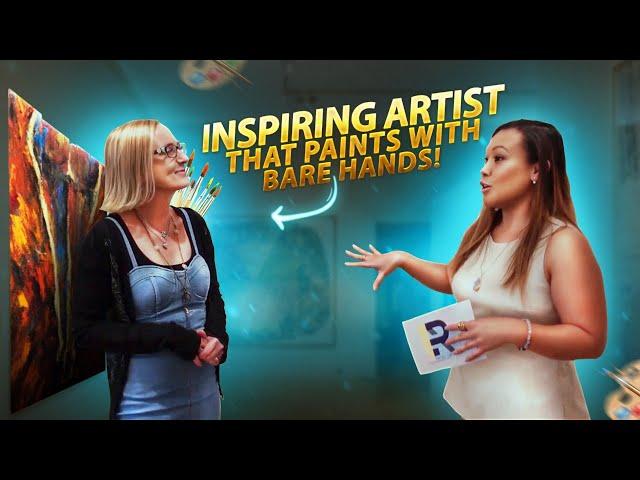 American Art Gallery Episode 1: Inspiring Artist That Paints With Bare Hands