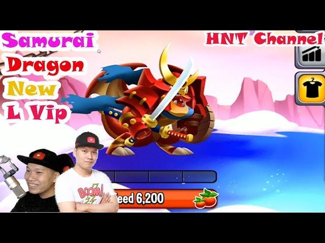 Samurai Dragon L Vip High Relentless Dragon City Game Nông Trại Rồng HNT Channel