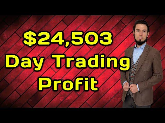 $24,503 Day Trading Bitcoin - Live Crypto Trading Proof!