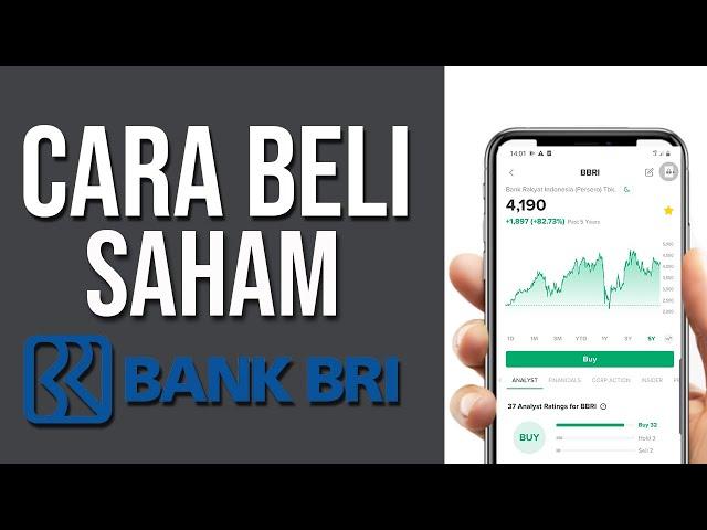 CARA BELI SAHAM BANK BRI UNTUK PEMULA