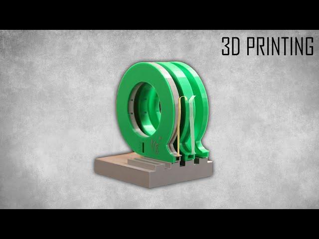 3D Printed Hobby Masking Tape Dispenser