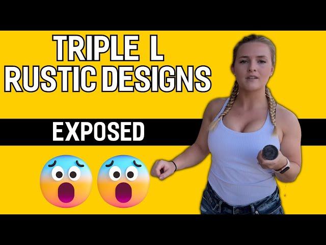 Triple L Rustic Design | Zoe Larson | Shocking Truth Exposed | Dual Life