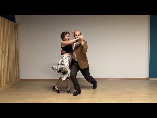 Filipp Ksenia Impro lindy hop swing dance