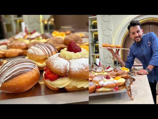 طريقة عمل الدوناتس | المطعم مع الشيف محمد حامد