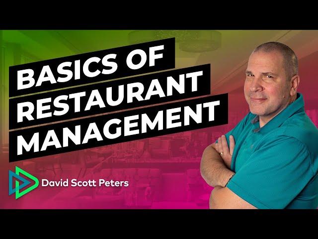 The Basics of Restaurant Management | How to Run a Restaurant