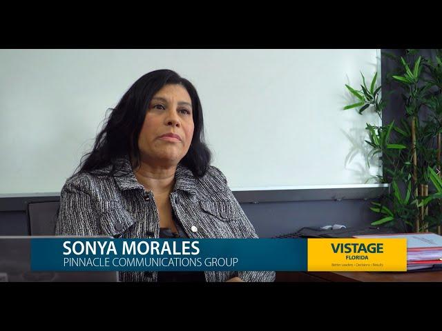 Vistage Florida Testimonial - Sonya Morales