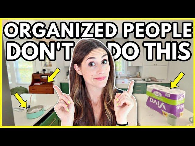 7 Organization Mistakes You Probably Are Making 🫣