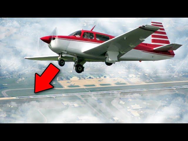 Pilot Can't Land...TRIES Illegal Approach!