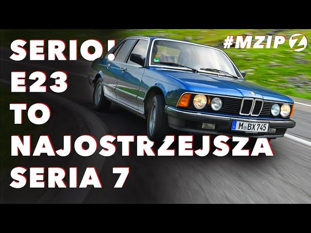 BMW 7 E23: bez V8 czy V12, a i tak ma więcej charakteru niż reszta siódemek! Dlaczego? | LCM 127