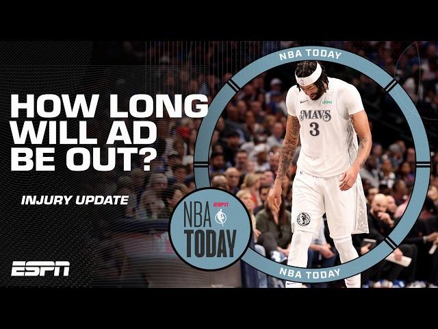 Anthony Davis SHINES in Mavs debut, but exits early—latest injury update  | NBA on ESPN