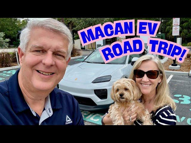 Porsche Macan EV Road Trip Adventure! Connecticut To Florida (Part 1)