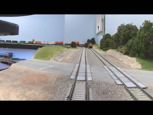 Cab Ride - HO Scale BNSF Plains Division