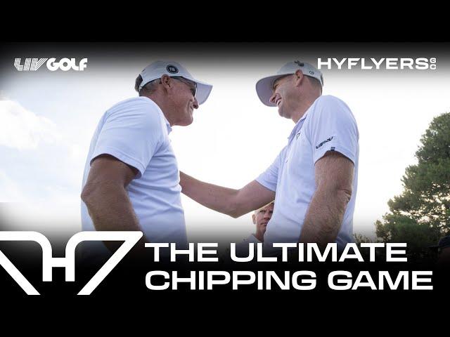 Phil Mickelson and Brendan Steele Compete in Epic Chipping Game