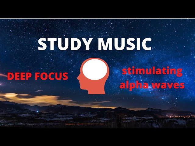 STUDY MUSIC full concentration (2 hours) - stimulating alpha waves naturally Baroque Music 50-80 BPM