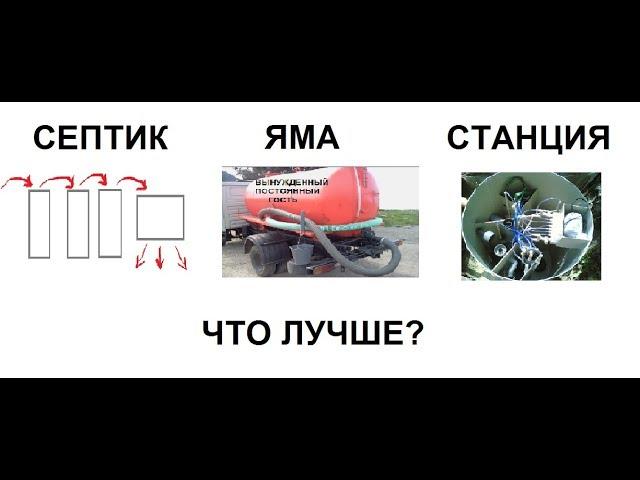 Выгребная яма, септик или биостанция. Что лучше?