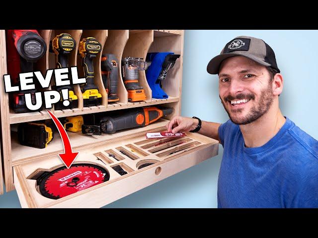 A Better Tool Storage Cabinet | Shop Organization