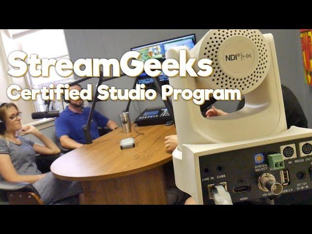 StreamGeeks Worldwide Certified Studio Program