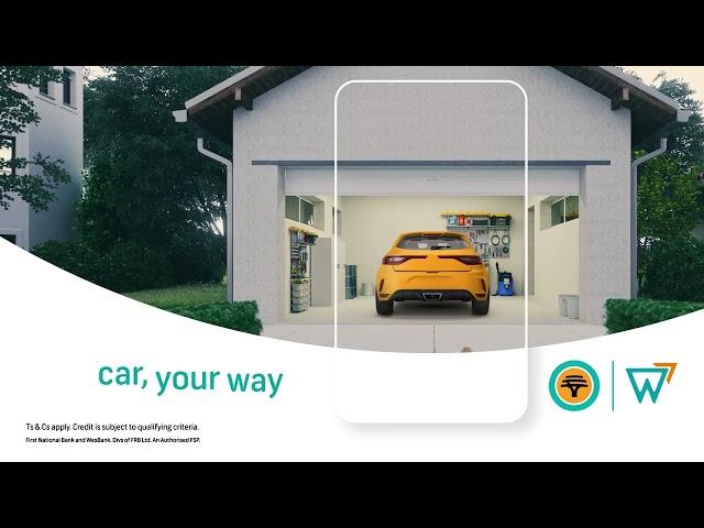 A car finance journey with one click.