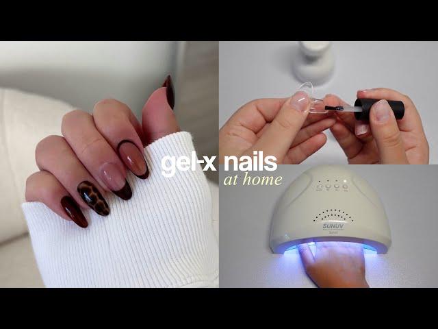 GEL X NAILS AT HOME | *everything you need to do your nails like a pro + for beginners*