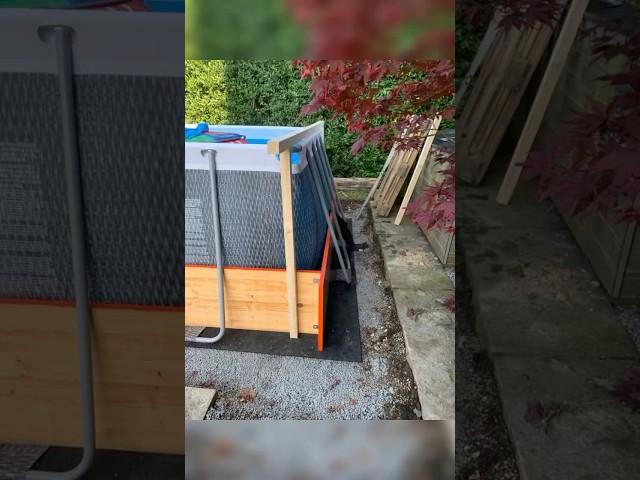 Установка каркасного бассейна ‍️