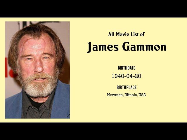 James Gammon Movies list James Gammon| Filmography of James Gammon