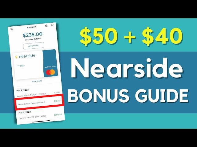 $90 Nearside Business Checking Account Referral Bonus Guide