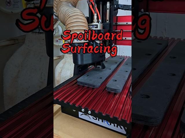 Next Wave Shark HD510 Spoilboard Surfacing #cnc