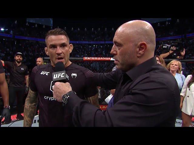 UFC 264: Dustin Poirier Octagon Interview