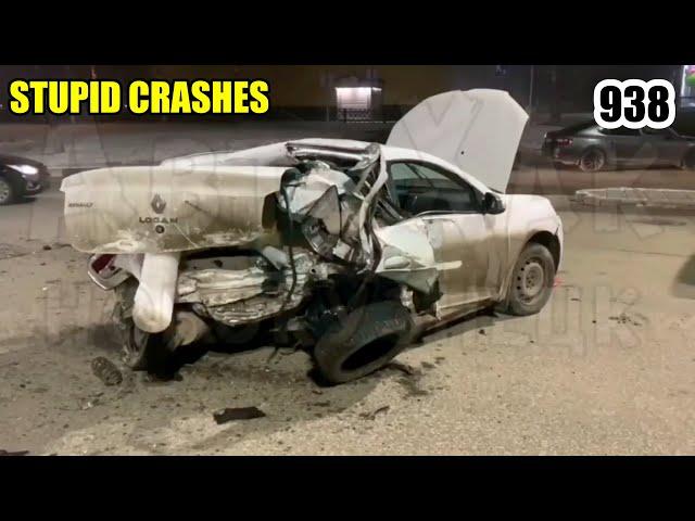 Stupid crashes 938 November 2024 car crash compilation