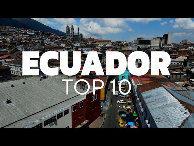 Top 10 Best places to Visit in Ecuador ! Ecuador's Top 10 Tourist Attractions ! Travel Video