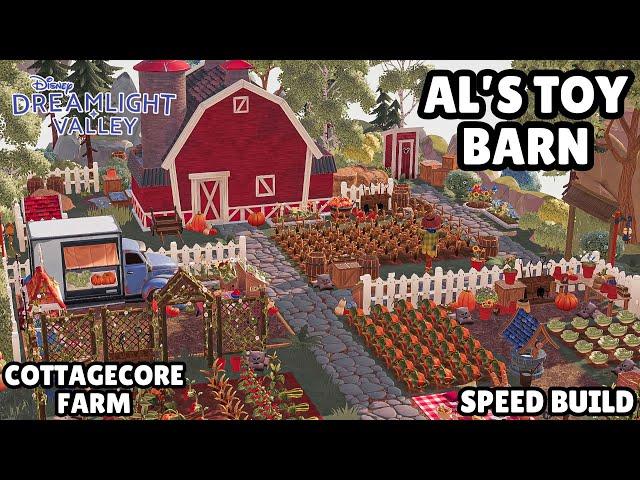 AL'S TOY BARN//EASY FUNCTIONAL COTTAGECORE FARM//FOREST OF VALOR//DISNEY DREAMLIGHT VALLEY