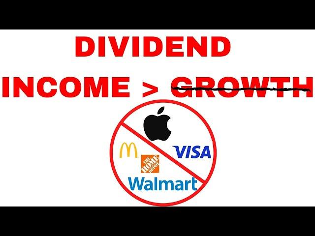 Why I Invest for High Dividend Income Over Growth