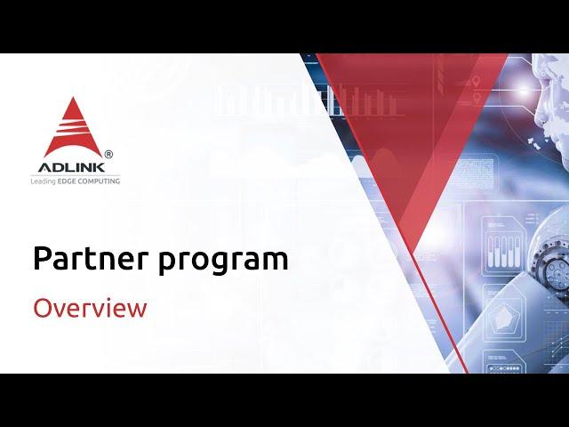 ADLINK Partner Program Introduction